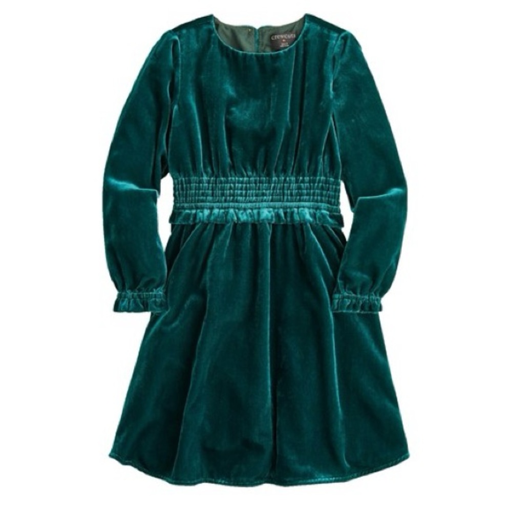 Crewcuts Girls' smocked velvet dress - Picture 2 of 9
